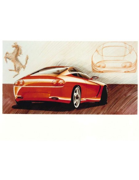 1992 FERRARI 456GT PRESS BROCHURE PROSPEKT 654/91