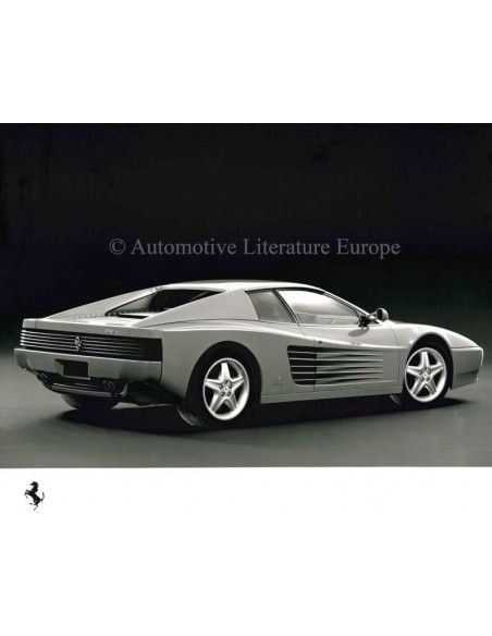 1991 FERRARI 512 TR PERSMAP ENGELS & FRANS 654/91