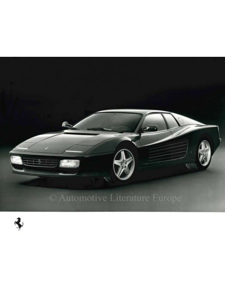 1991 FERRARI 512 TR PERSMAP ENGELS & FRANS 654/91