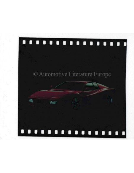 1991 FERRARI 512 TR PERSMAP ENGELS & FRANS 654/91