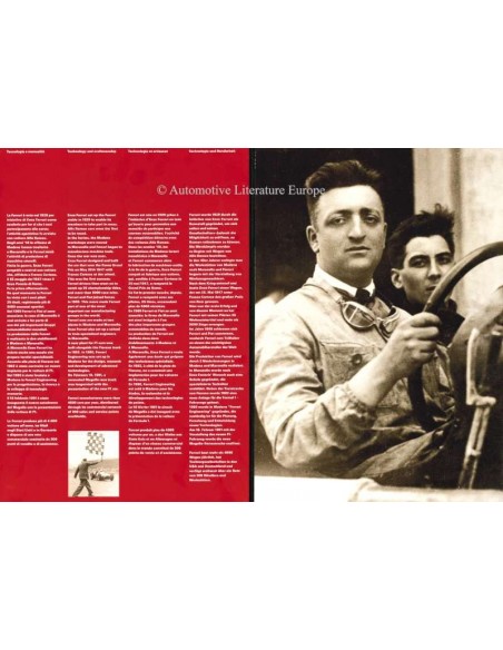 1991 FERRARI TECHNOLOGIE UND HANDARBEIT PROSPEKT 697/91