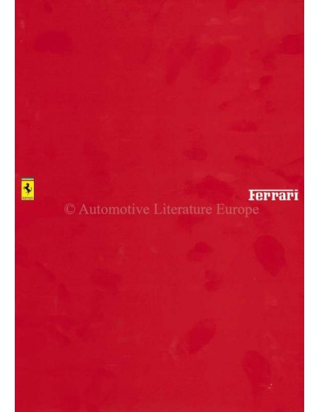 1991 FERRARI TECHNOLOGIE UND HANDARBEIT PROSPEKT 697/91