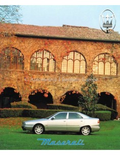 1994 MASERATI GHIBLI & QUATTROPORTE BROCHURE ITALIAN