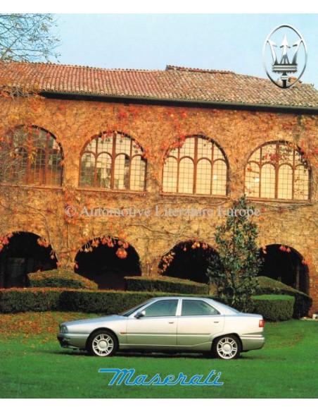 1994 MASERATI GHIBLI & QUATTROPORTE PROSPEKT ITALIENISCH