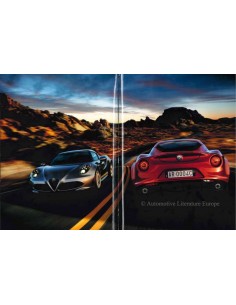 2016 ALFA ROMEO 4C BROCHURE FRENCH 2
