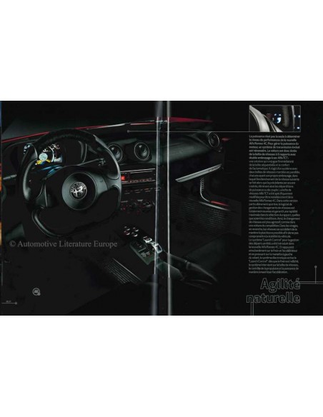 2016 ALFA ROMEO 4C PROSPEKT FRANZÖSISCH