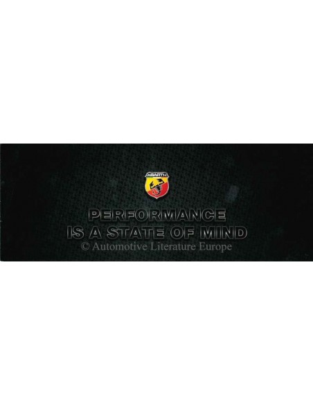 2015 ABARTH 595 / 695 BROCHURE NEDERLANDS