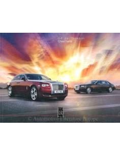 2016 ROLLS ROYCE GHOST BROCHURE ENGELS