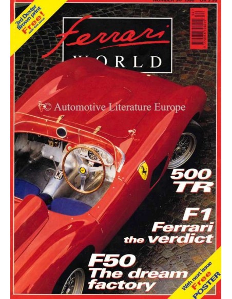 1996 FERRARI WORLD MAGAZIN 35 ENGLISCH