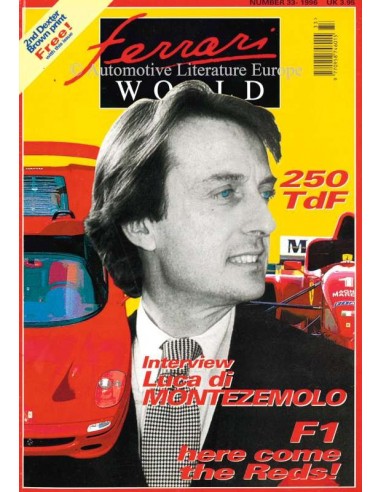 1996 FERRARI WORLD MAGAZINE 33 ENGLISH
