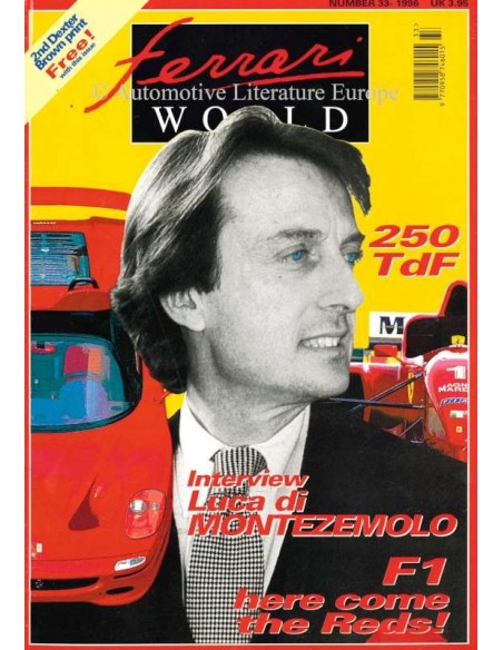 1996 FERRARI WORLD MAGAZINE 33 ENGELS