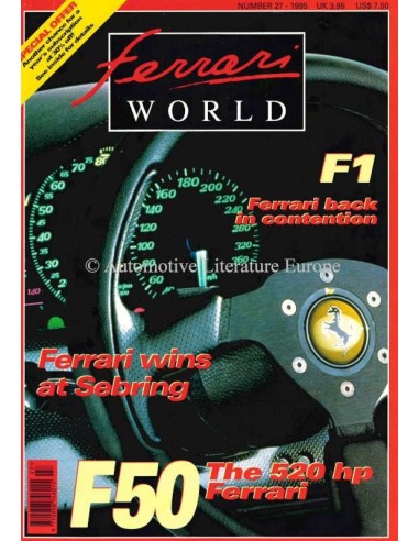 1995 FERRARI WORLD MAGAZINE 27 ENGLISH