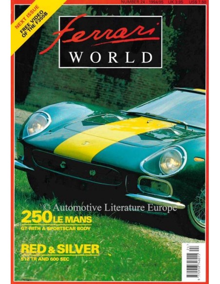 1994-1995 FERRARI WORLD MAGAZINE 24 ENGLISH
