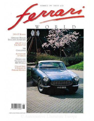 1993 FERRARI WORLD MAGAZINE 22 ENGLISH