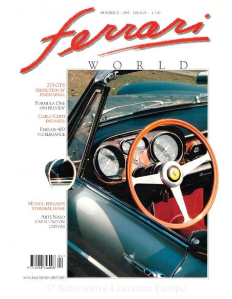 1993 FERRARI WORLD MAGAZINE 21 ENGLISH