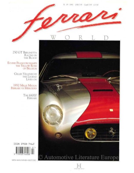 1992 FERRARI WORLD MAGAZINE 19 ENGELS