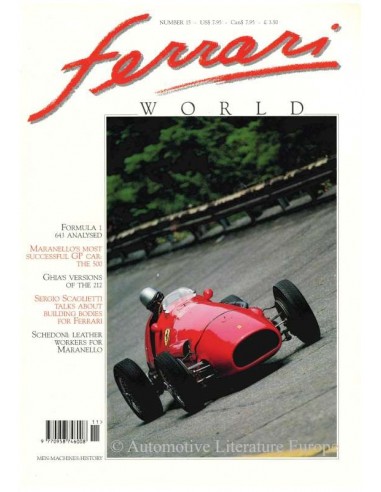 1991 FERRARI WORLD MAGAZIN 15 ENGLISCH