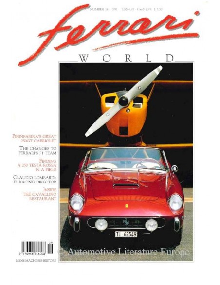 1991 FERRARI WORLD MAGAZINE 14 ENGLISH