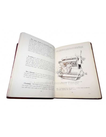 1928 ALFA ROMEO R.L. TOURING & SUPERSPORTS BETRIEBSANLEITUNG ENGLISCH