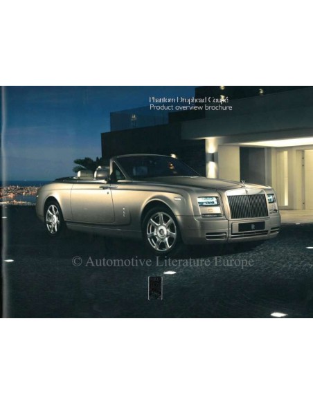 2014 ROLLS ROYCE DROPHEAD COUPÉ BROCHURE ENGLISH