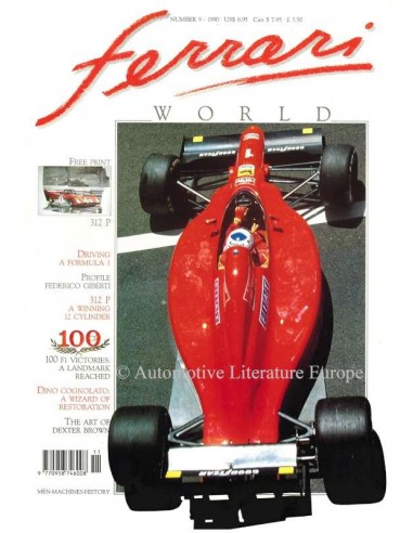 1990 FERRARI WORLD MAGAZINE 9 ENGLISH