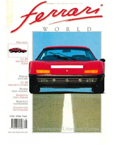 1990 FERRARI WORLD MAGAZINE 8 ENGELS