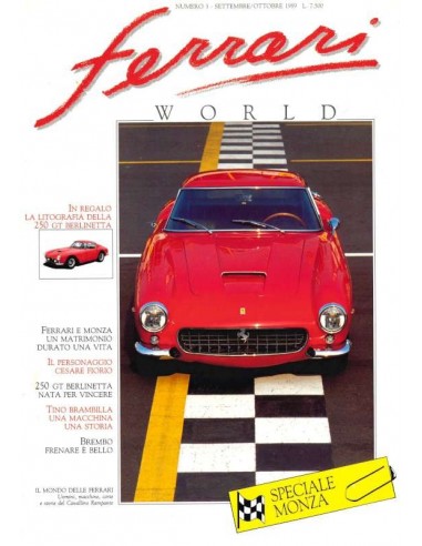 1989 FERRARI WORLD MAGAZIN 3 ITALIAANS