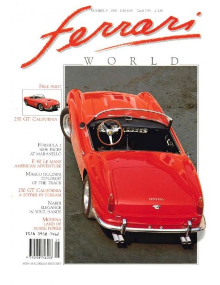 1990 FERRARI WORLD MAGAZINE 5 ENGELS
