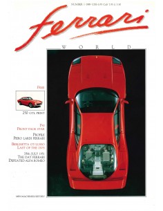 1989 FERRARI WORLD MAGAZINE 1 ENGLISH