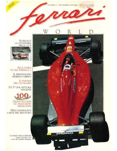 1990 FERRARI WORLD MAGAZINE 9 ITALIAN