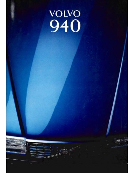 1993 VOLVO 940 BROCHURE DUITS