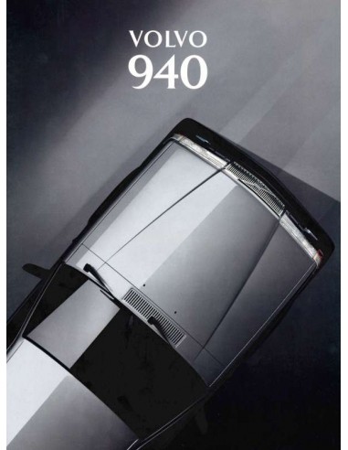 1993 VOLVO 940 PROSPEKT ENGLISCH