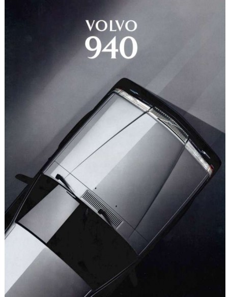 1993 VOLVO 940 PROSPEKT ENGLISCH
