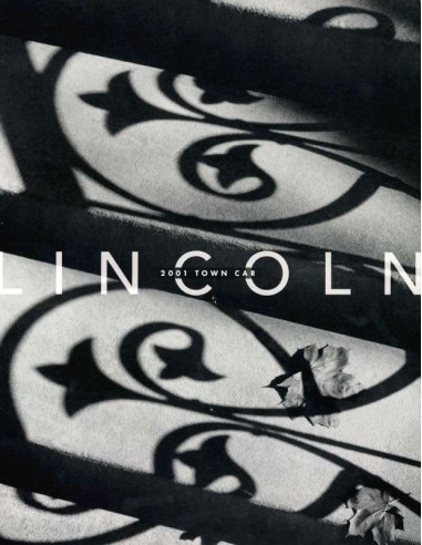 2001 LINCOLN TOWN CAR BROCHURE ENGELS