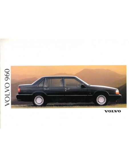1991 VOLVO 960 BROCHURE NEDERLANDS
