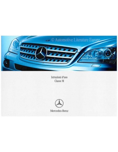 2006 MERCEDES BENZ M KLASSE BETRIEBSANLEITUNG ITALIENISCH