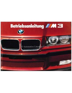 1992 BMW M3 COUPE BETRIEBSANLEITUNG DEUTSCH