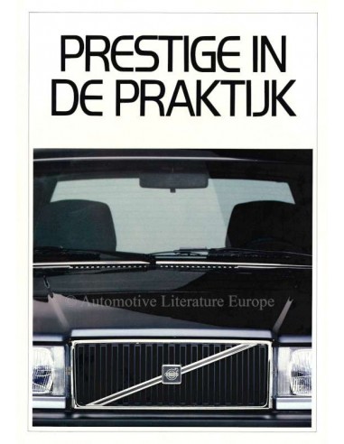 1986 VOLVO 740 WAGON BROCHURE DUTCH