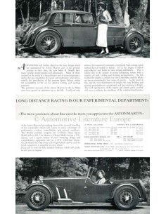 1934 ASTON MARTIN MARK II SPORTS BROCHURE ENGELS 2