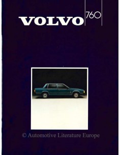 1985 VOLVO 760 BROCHURE DUTCH
