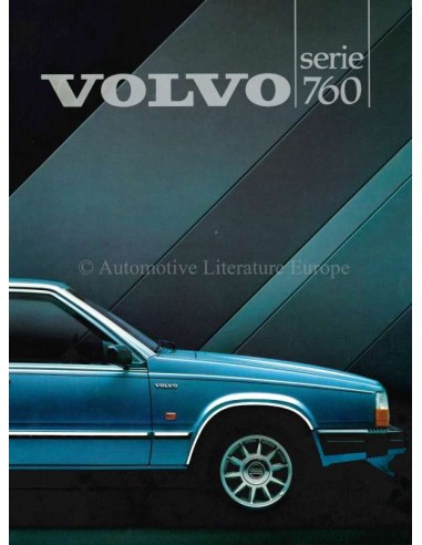 1984 VOLVO 760 BROCHURE DUTCH