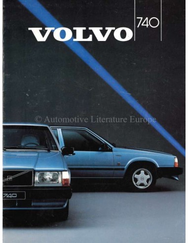 1987 VOLVO 740 BROCHURE DUTCH