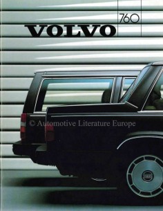 1986 VOLVO 760 PROSPEKT NIEDERLÄNDISCH