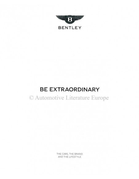 2015 BENTLEY BE EXTRAORDINARY MAGAZINE 5