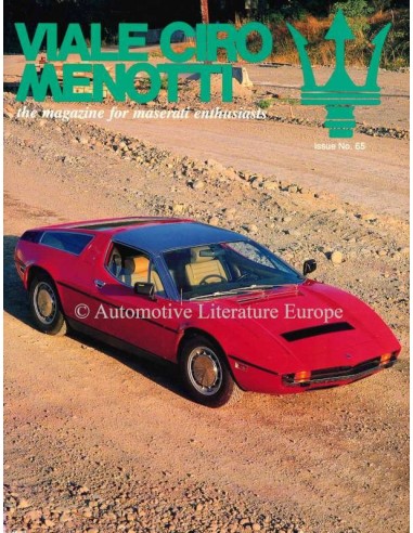 1994 MASERATI VIALE CIRO MENOTTI MAGAZIN ENGLISCH