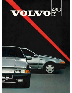 1987 VOLVO 480 BROCHURE NEDERLANDS