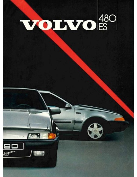 1987 VOLVO 480 BROCHURE DUTCH