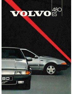 1986 VOLVO 480 BROCHURE DUTCH