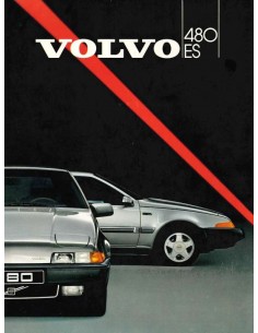1986 VOLVO 480 BROCHURE FRANS
