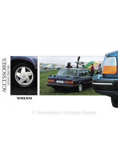 1989 VOLVO 760 / 780 ACCESSOIRES BROCHURE NEDERLANDS